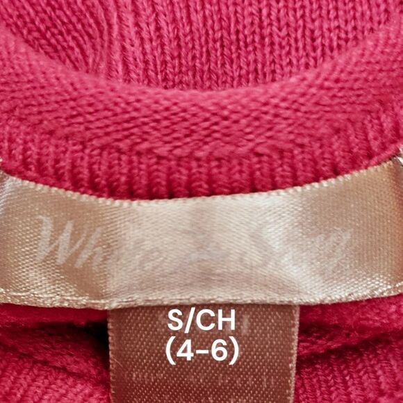 WHITE STAG CLASSIC RED V- NECK LONGSLEEVE SWEATER SIZE SMALL - Picture 9 of 13